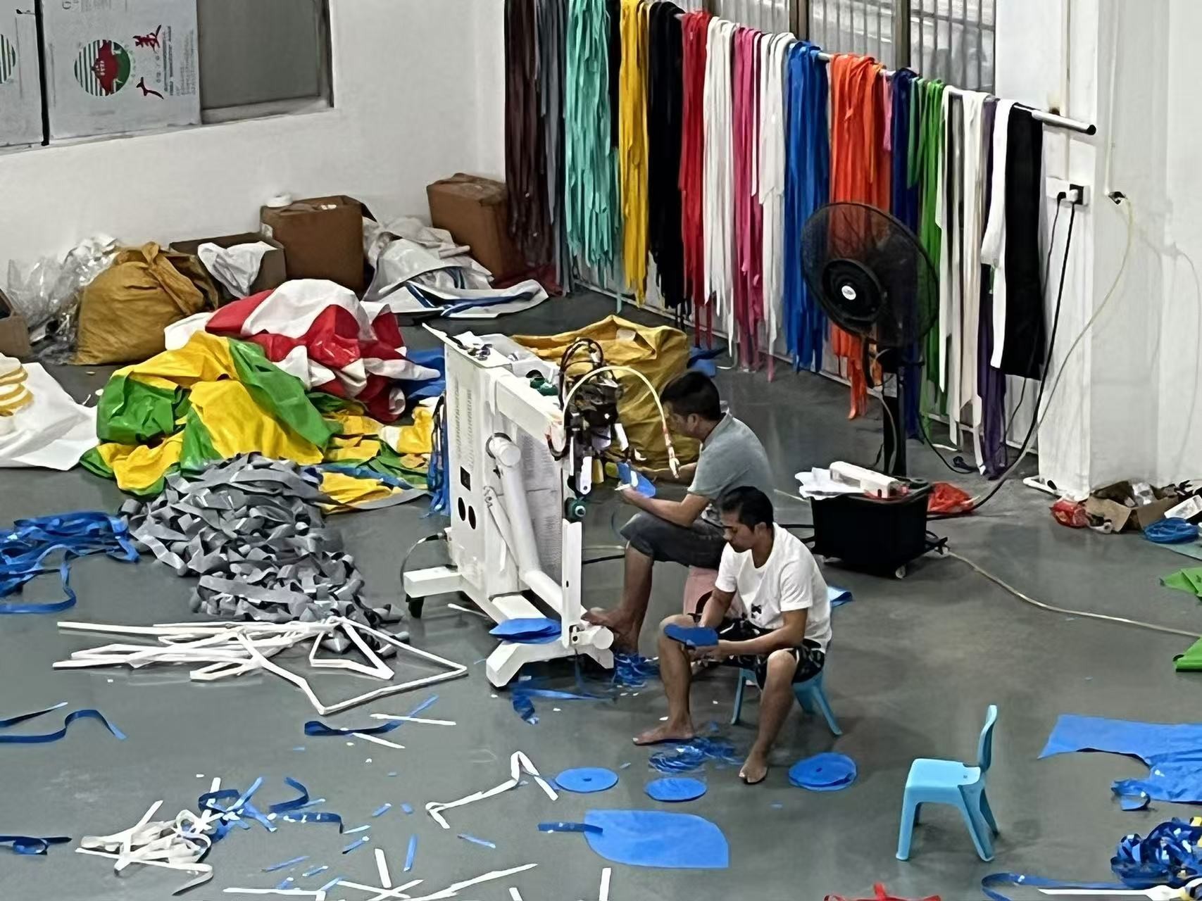 Guangzhou Kule Amusement Equipment Co.,Ltd linea di produzione in fabbrica