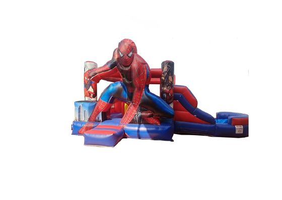 Personalizzazione all'aperto / all'interno Spider Man Bounce House Jumping Castle