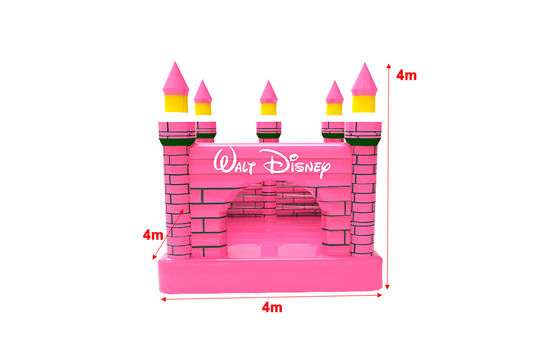 Colore rosa gonfiabile castello gonfiabile per bambini Disney