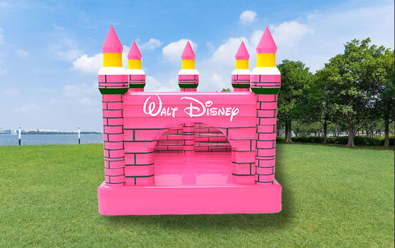Colore rosa gonfiabile castello gonfiabile per bambini Disney