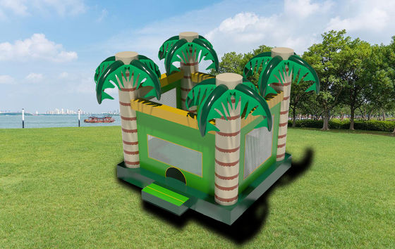 Palma tropicale Casa a rimbalzo Bambini Castello gonfiabile