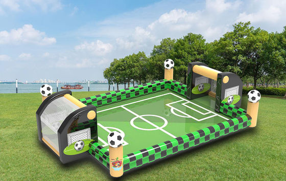 Giochi di calcio interattivi gonfiabili Colore verde per evento