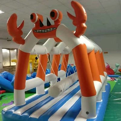 Parco giochi indoor outdoor giochi gonfiabili Crab Swing per bambini
