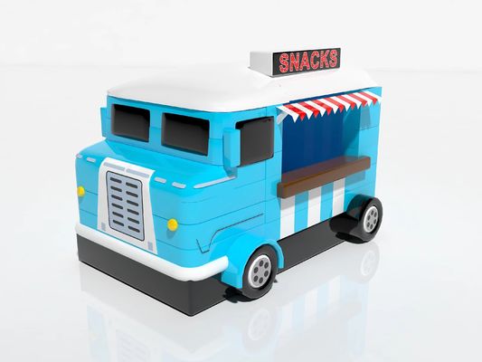 Giochi gonfiabili all'aperto Auto blu Snack Food Tent In affitto