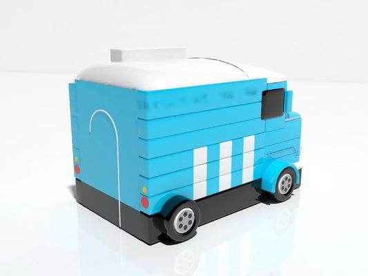 Giochi gonfiabili all'aperto Auto blu Snack Food Tent In affitto