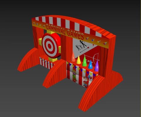 Noleggio di giochi gonfiabili di carnevale Archery per parco giochi all'aperto