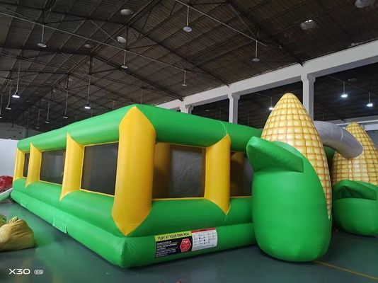 Popcorn Maze giochi gonfiabili all' aperto grande dimensione per adulti