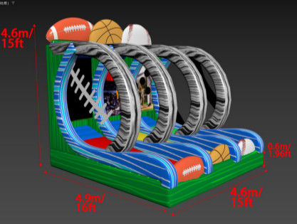 Calcio Baseball Backetball Giochi gonfiabili per adolescenti adulti