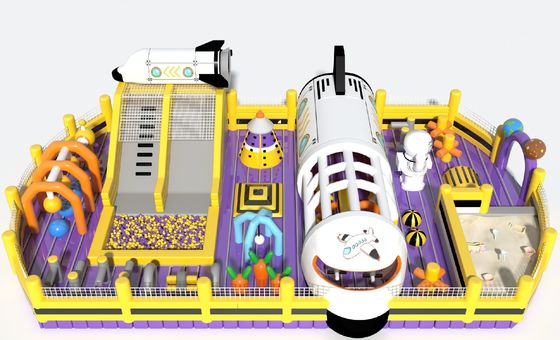 Grande Parco a tema Szie Airplane Parco giochi gonfiabile Bouncy Castle