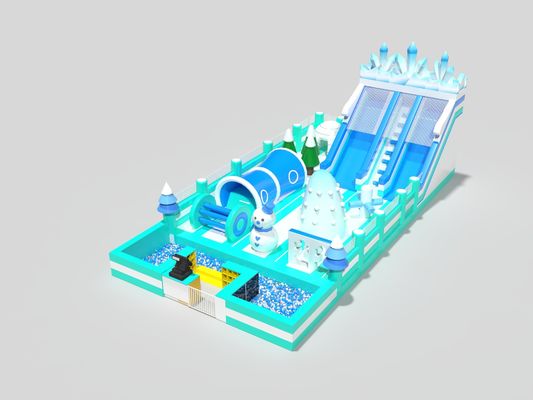 Colore blu chiaro gonfiabile per bambini gonfiabile castello gonfiabile