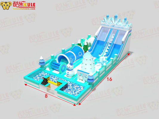 Colore blu chiaro gonfiabile per bambini gonfiabile castello gonfiabile