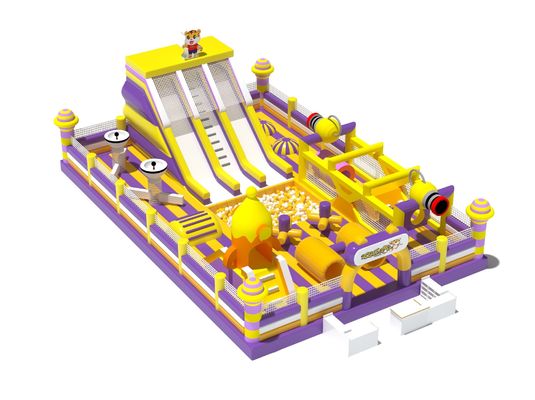 Tiger Fun Park Parco giochi con grandi scivoli e percorso di ostacoli