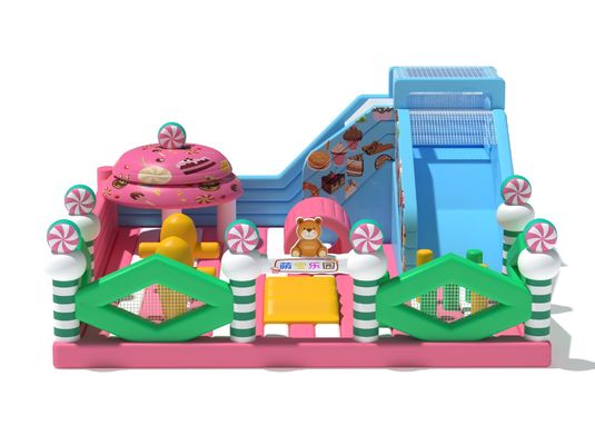 Candy Park Magic Inflatabile Castle Bounce House per bambini