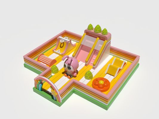 Bambini Animali Parco Castelli gonfiabili personalizzati con giochi