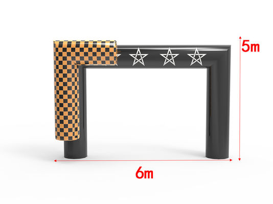 Arco pubblicitario gonfiabile esterno personalizzato con logo