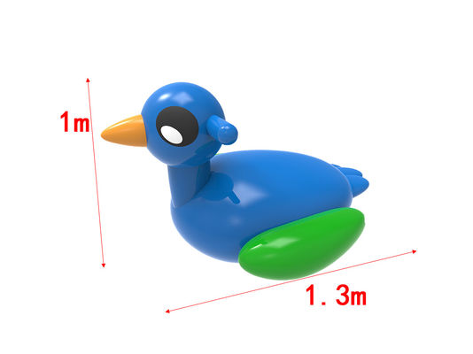 Blu Bird giocattoli gonfiabili all'aria aperta galleggianti per lago e oceano