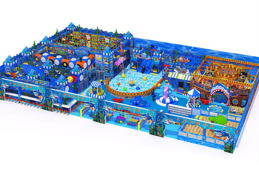 Equipaggiamento per bambini per giochi soft personalizzati con tema Blue Ocean Pirate