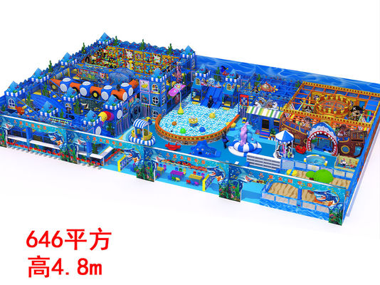 Equipaggiamento per bambini per giochi soft personalizzati con tema Blue Ocean Pirate