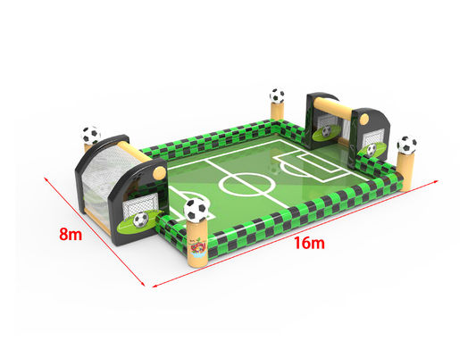 Giochi di calcio interattivi gonfiabili Colore verde per evento