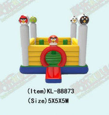 Angry Birds Bouncer gonfiabile Castello saltante con pilastri
