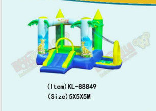 Commerciale piccolo castello gonfiabile con piscina per bambini