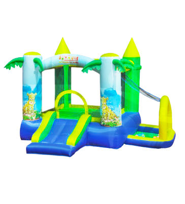 Commerciale piccolo castello gonfiabile con piscina per bambini