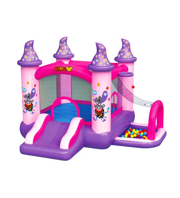 Princess Indoor Amusement Inflatabile Bambini Castello Balzante
