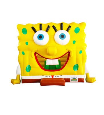 Bob la Spugna Giallo Castello gonfiabile per bambini che saltano