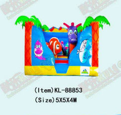 Blue Ocean Park Inflatabile Piccolo Castello a Balzo Casa In Affitto
