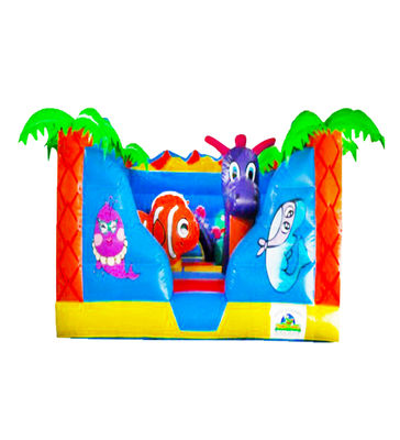 Blue Ocean Park Inflatabile Piccolo Castello a Balzo Casa In Affitto