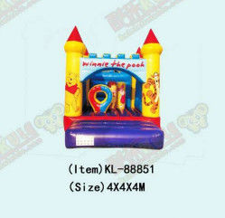Winnie the Pooh Castello gonfiabile con piccolo pilastro circolare
