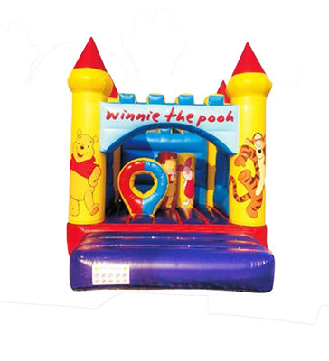 Winnie the Pooh Castello gonfiabile con piccolo pilastro circolare