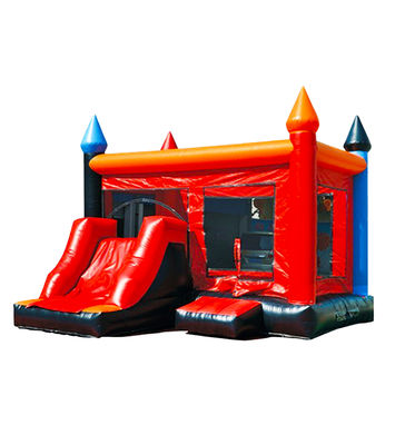 Trampolino casa gonfiabile rimbalzo gioco interno colore personalizzato