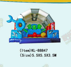 Corso di ostacoli a cerchio gonfiabile Bouncy Castle 5*4*4m