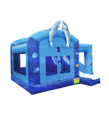 0.55mm PVC gonfiabile percorso di ostacoli per parchi di divertimento