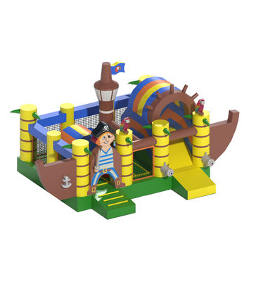 Pirate Ship Parco a tema Commerciale Inflatabile Kids Bounce House