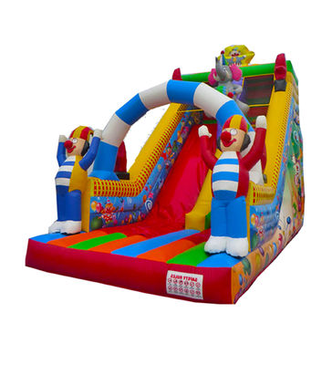 Scivolo gonfiabile con tema elefante per bambini Parco divertimento
