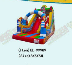 Scivolo gonfiabile con tema elefante per bambini Parco divertimento