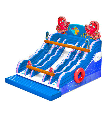 Parco giochi per bambini scivolo gonfiabile per calamari per noleggio