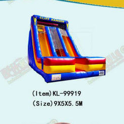 Cliff Hanger Parco giochi per bambini scivolo gonfiabile In affitto