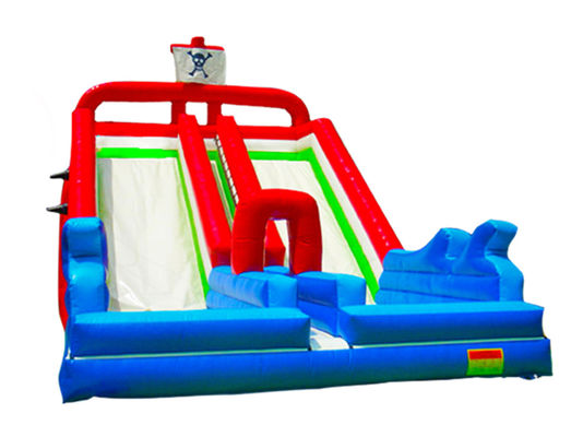 Parco giochi per bambini gonfiabile due corsie grande scivolo In affitto