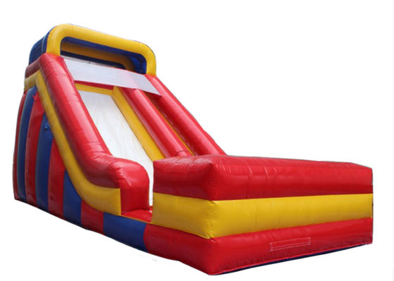 Rosso Giallo Blu Parco giochi per bambini scivolo gonfiabile In affitto