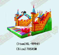 Castello di Mickey Mouse Gran scivolo gonfiabile per bambini