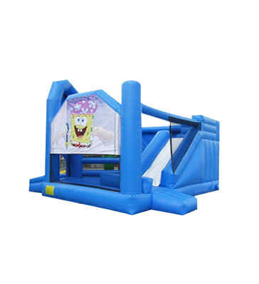 Spongebob Park Casa salta con scivolo gonfiabile