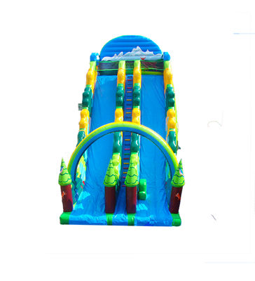 Color blu Parco divertimenti per bambini Slitta gonfiabile grande