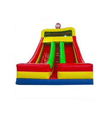 Parco giochi per bambini scivolo gonfiabile Spider-Man