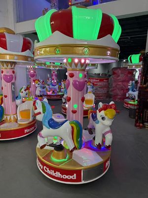 Auto a dondolo con monete Musica dinamica e canzoni allegre per bambini