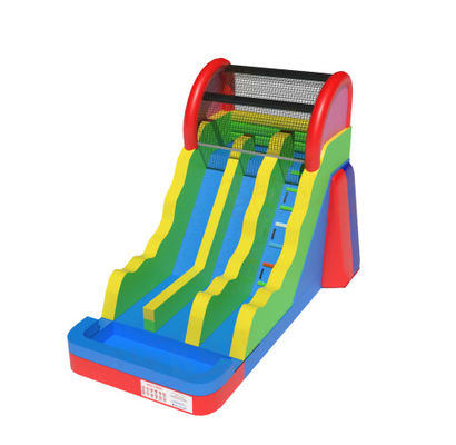 Parco giochi per bambini giraffa gonfiabile scivolo per noleggio