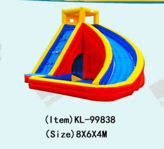 Parco giochi per bambini giraffa gonfiabile scivolo per noleggio