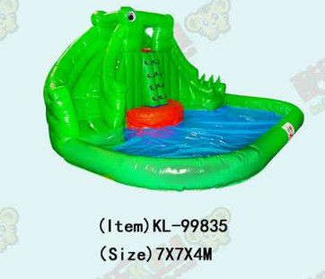 Parco giochi per bambini giraffa gonfiabile scivolo per noleggio